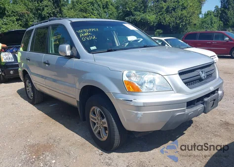 2005 Honda Pilot Ex from USA, damaged, VIN 5FNYF18495B031402